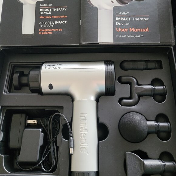 Trumedic Trurelief Deep Tissue Impact Therapy Massage Device - Picture 1 of 2